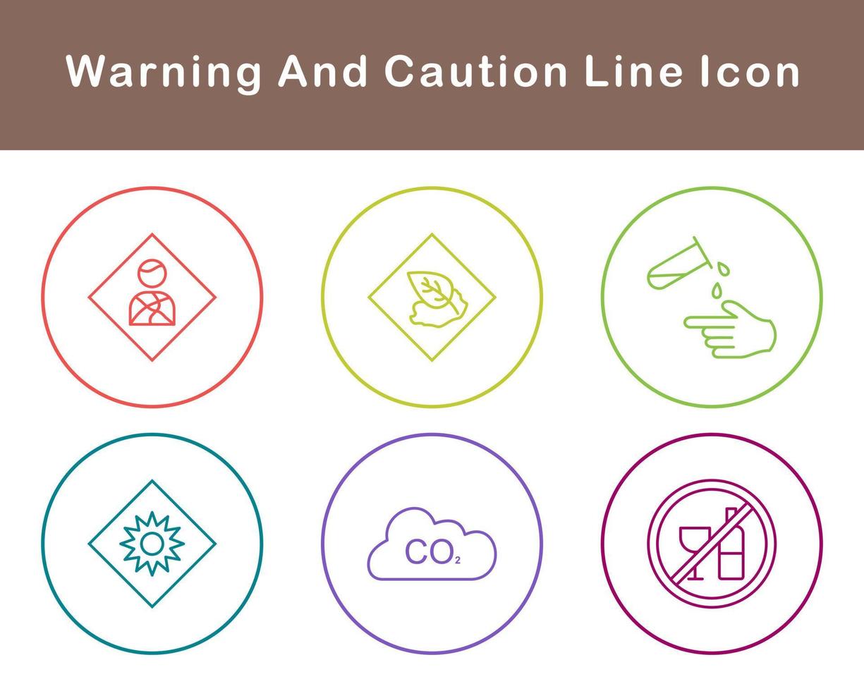 Warning And Caution Vector Icon Set