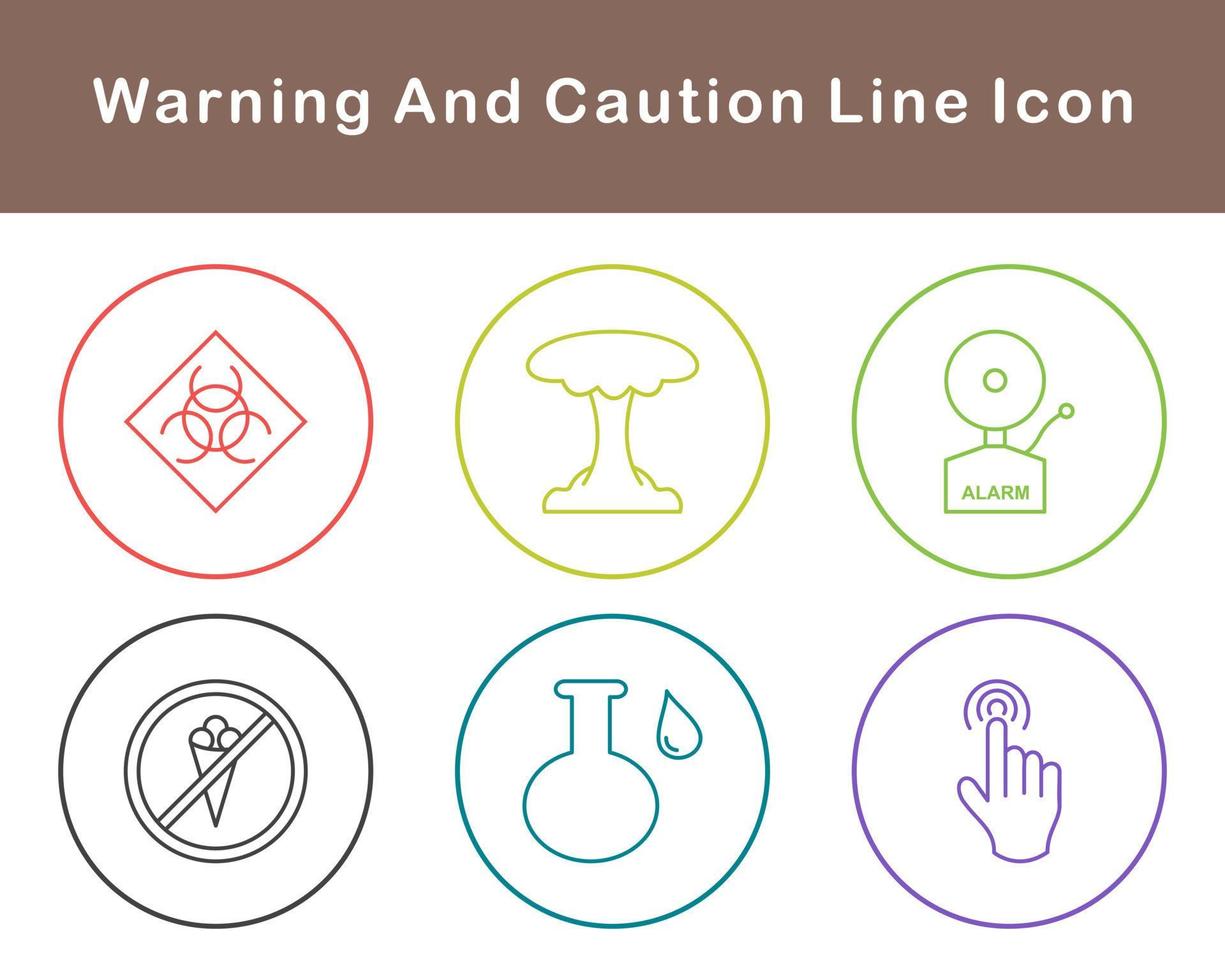 Warning And Caution Vector Icon Set