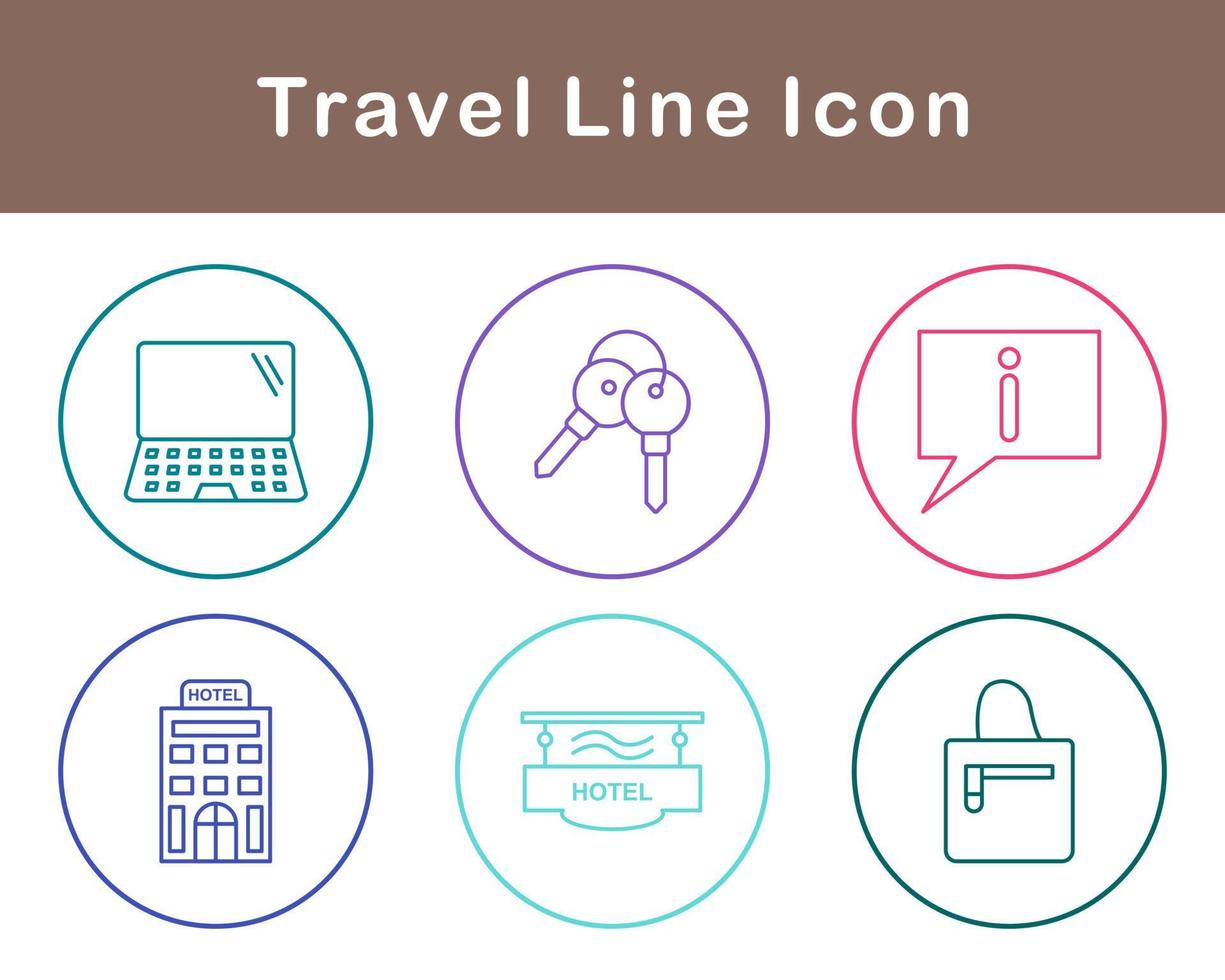 Travel Vector Icon Set