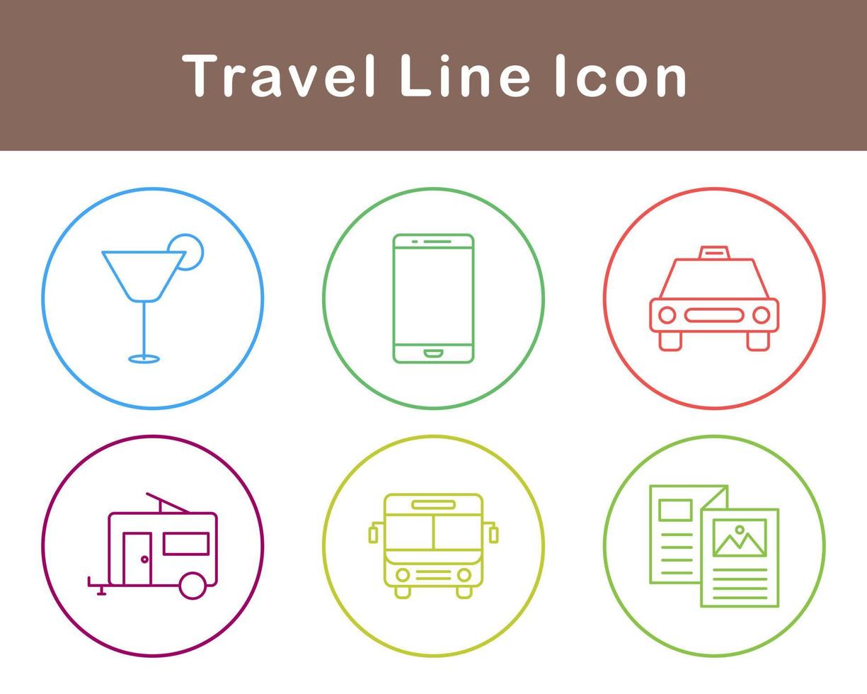 Travel Vector Icon Set