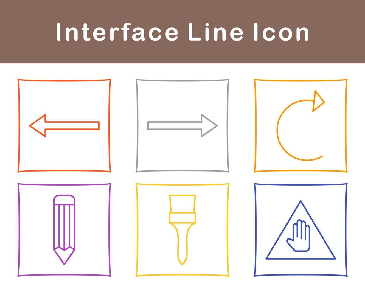 Interface Vector Icon Set