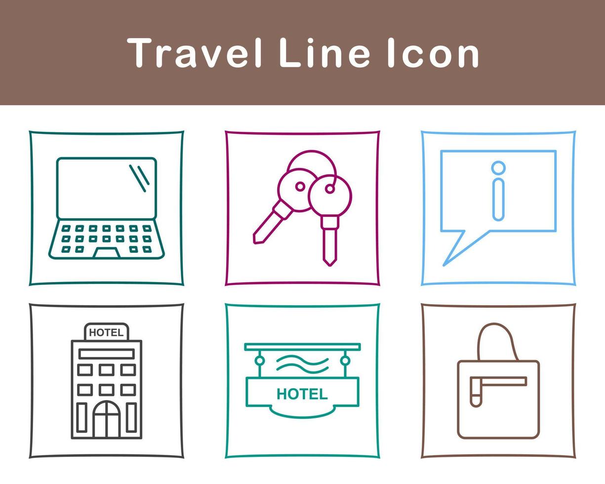 Travel Vector Icon Set