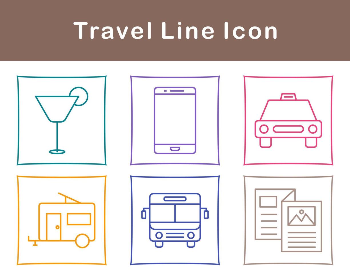 Travel Vector Icon Set