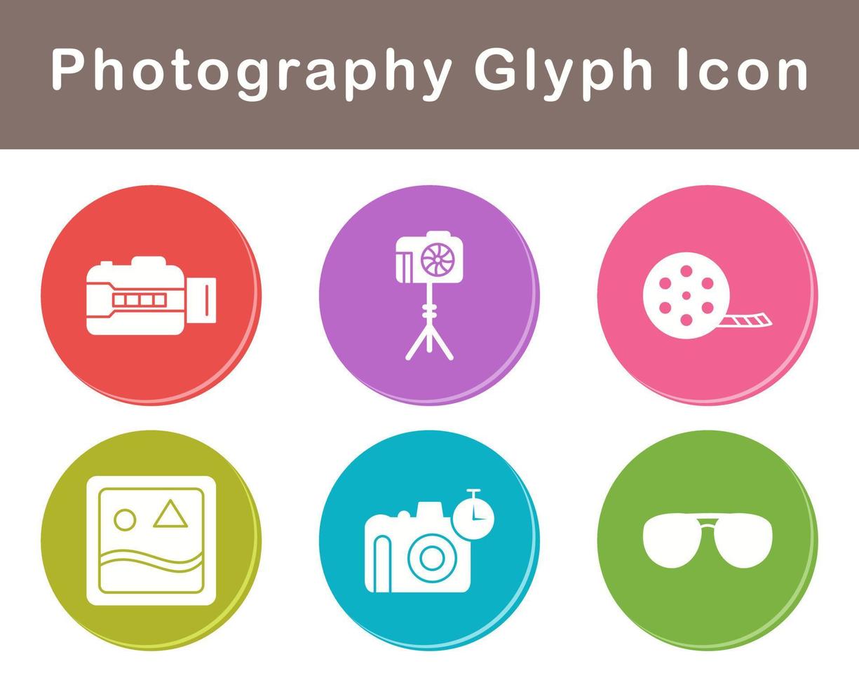 Photography Vector Icon Set