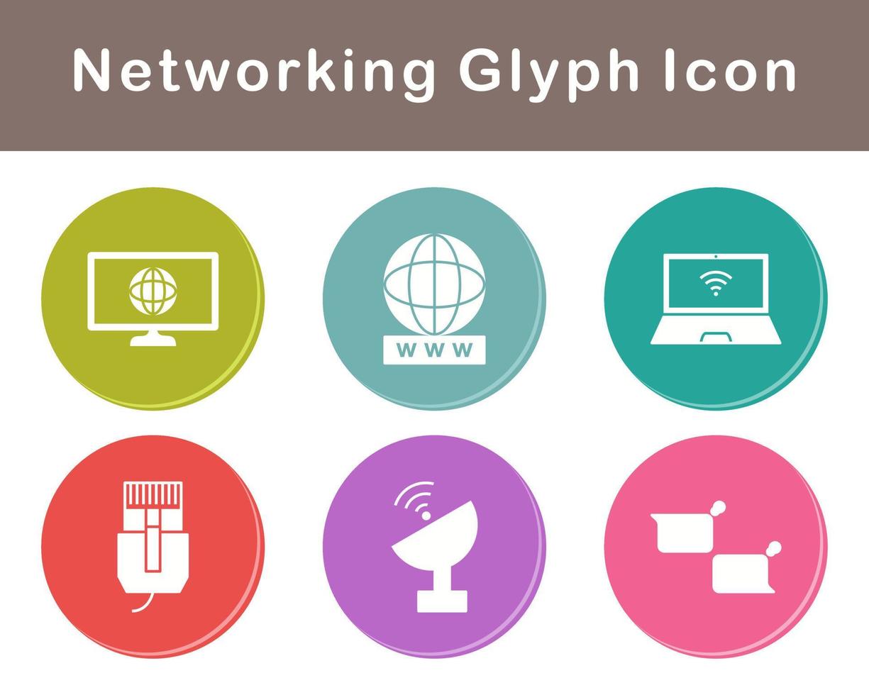 Networking Vector Icon Set 21504826 Vector Art at Vecteezy