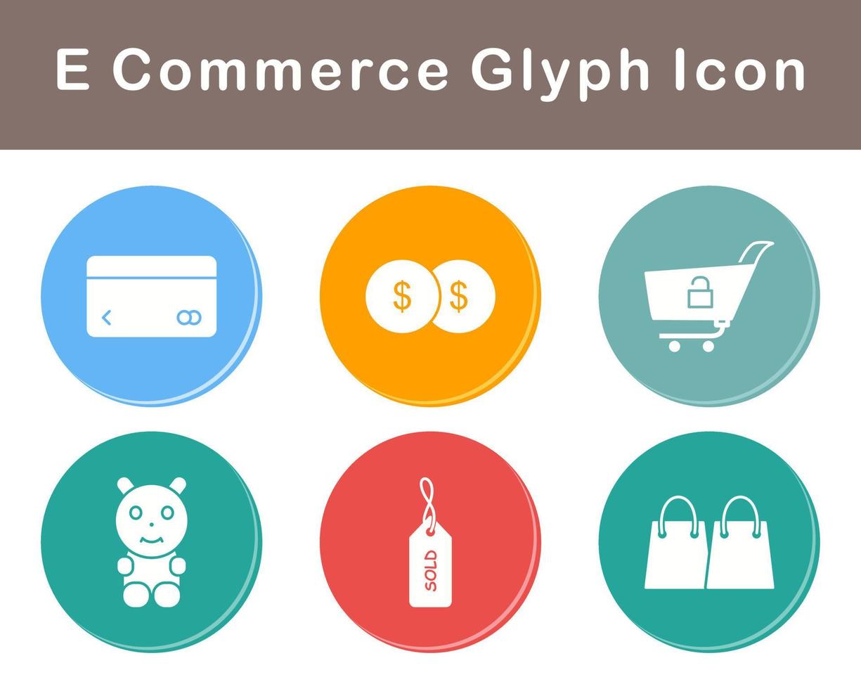 E Commerce Vector Icon Set