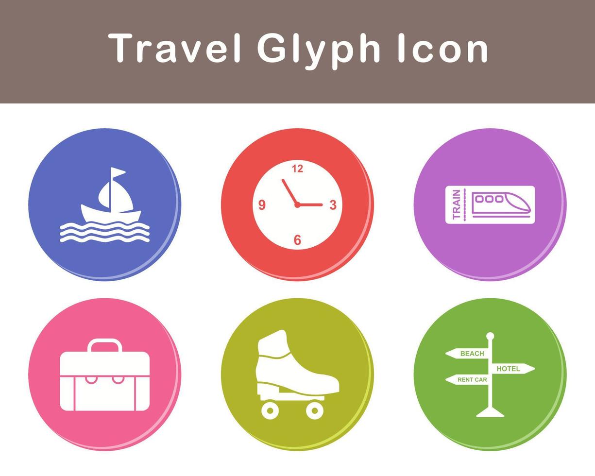 Travel Vector Icon Set