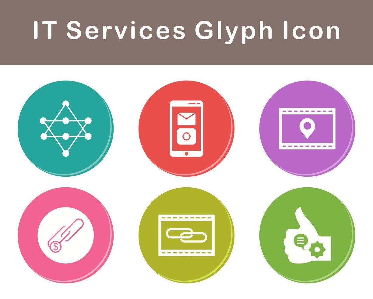 IT Services Vector Icon Set