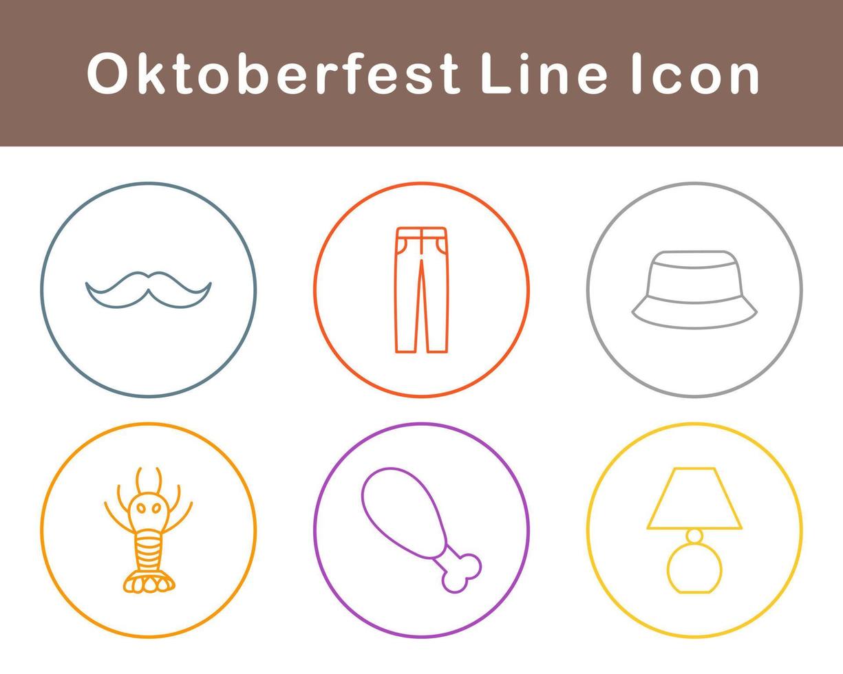 Oktoberfest Vector Icon Set