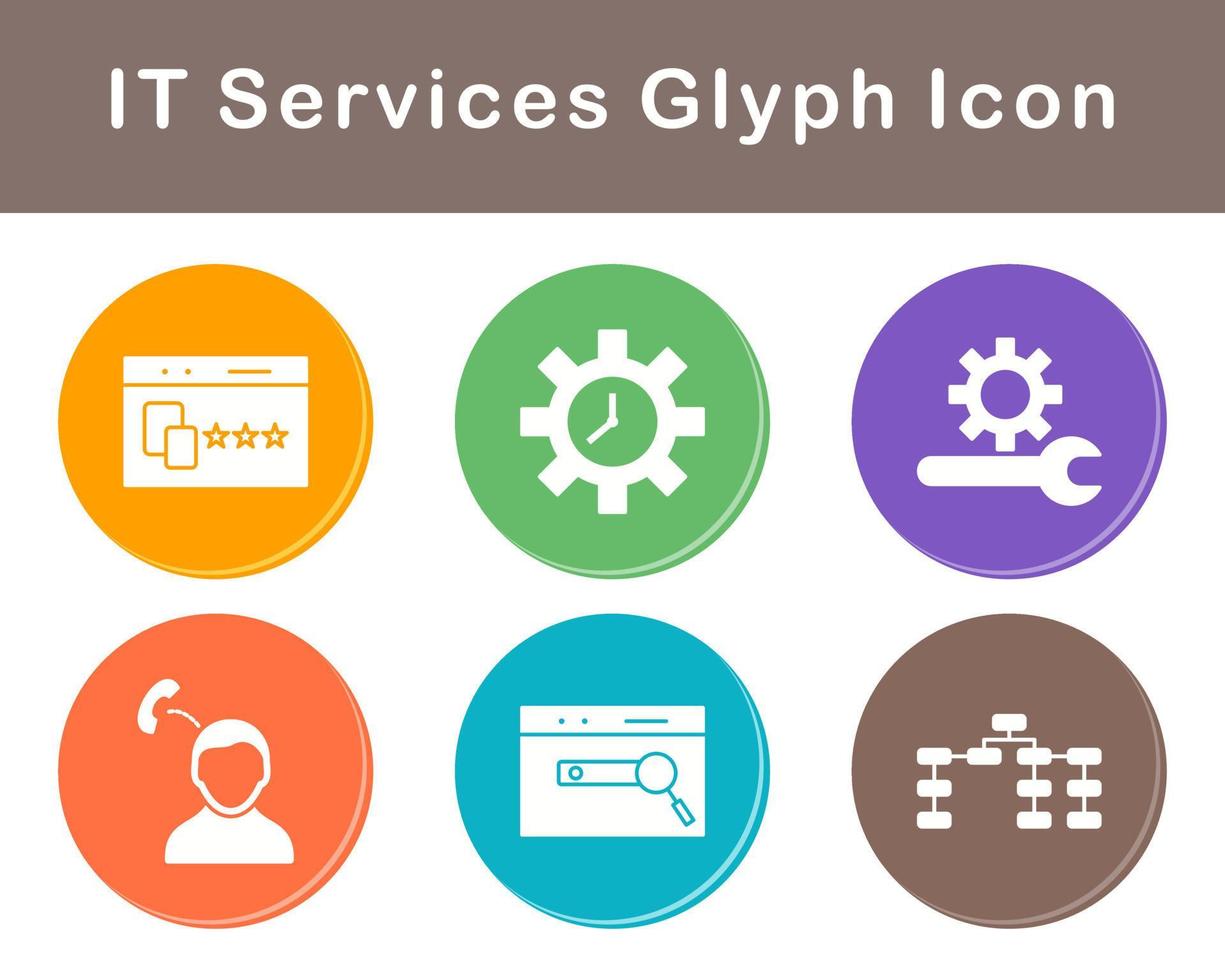 IT Services Vector Icon Set