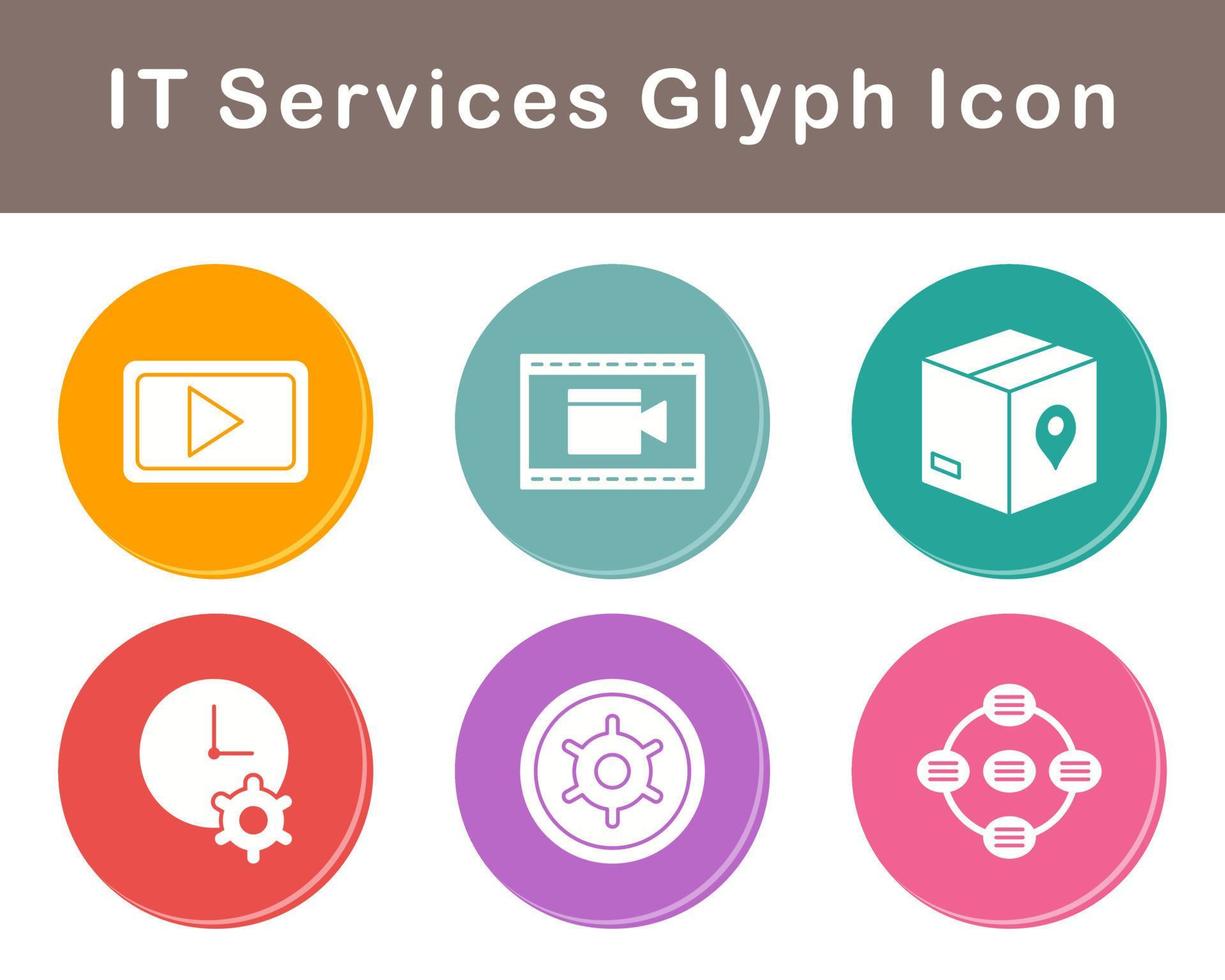 IT Services Vector Icon Set