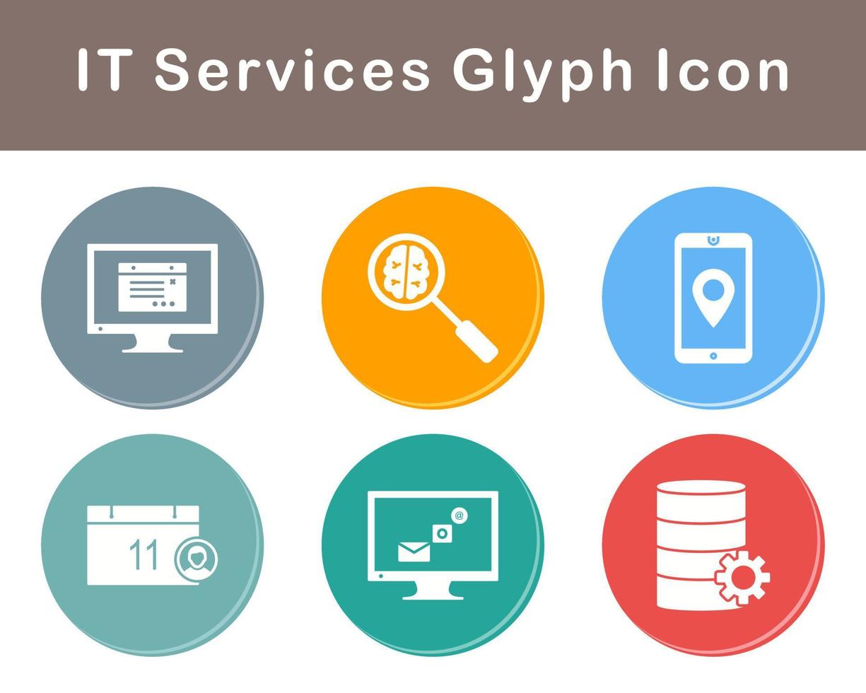 IT Services Vector Icon Set