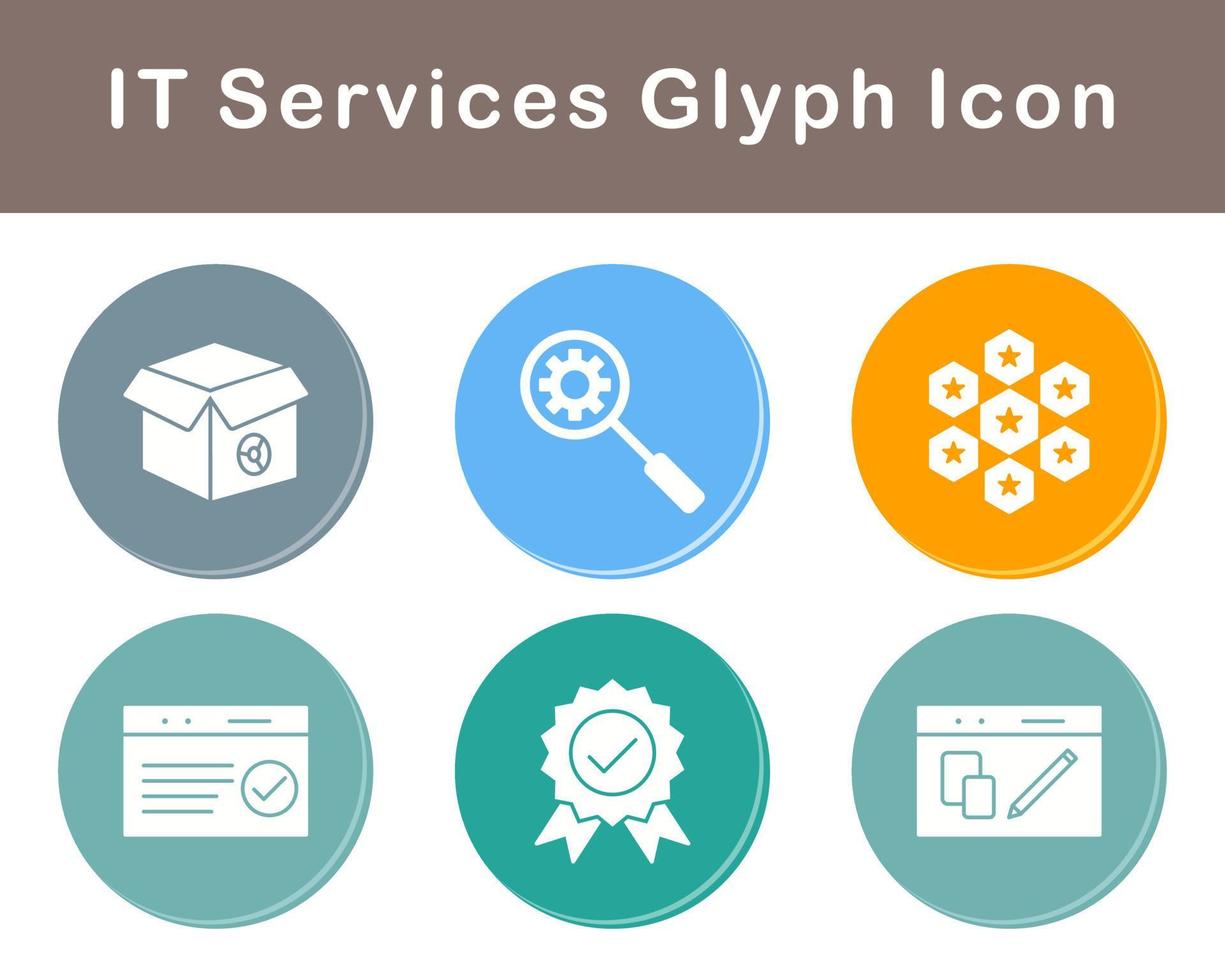 IT Services Vector Icon Set