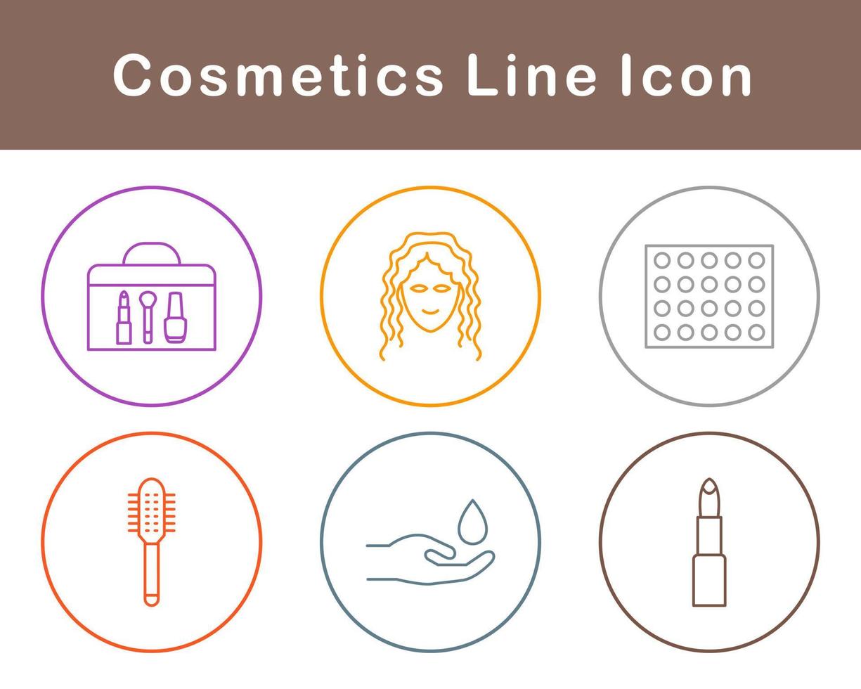 Cosmetics Vector Icon Set
