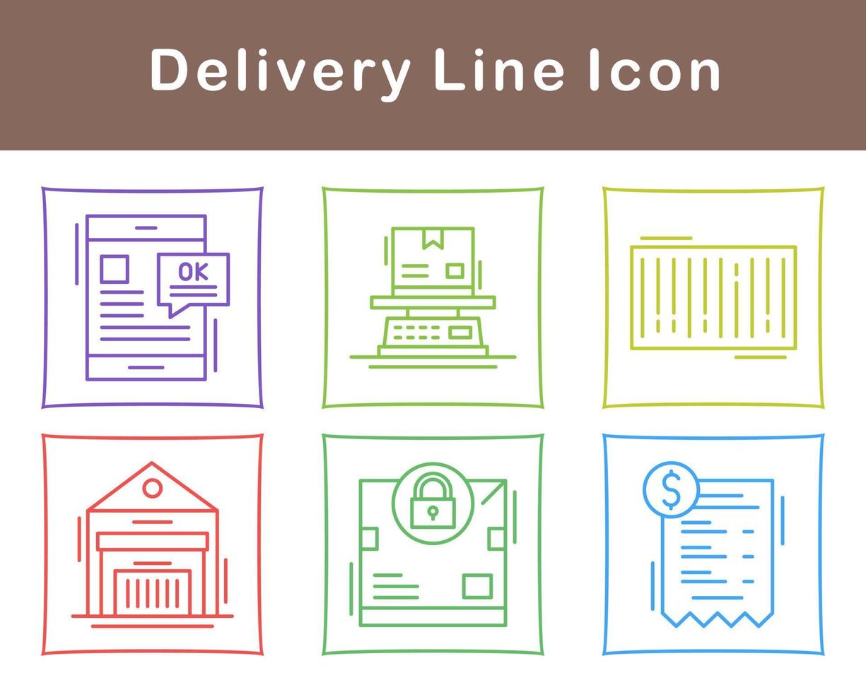 Delivery Vector Icon Set