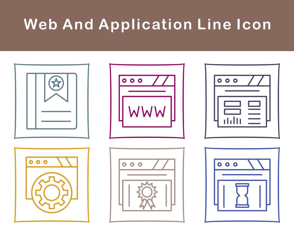  And Application Vector Icon Set 21505306 Vector Art at Vecteezy