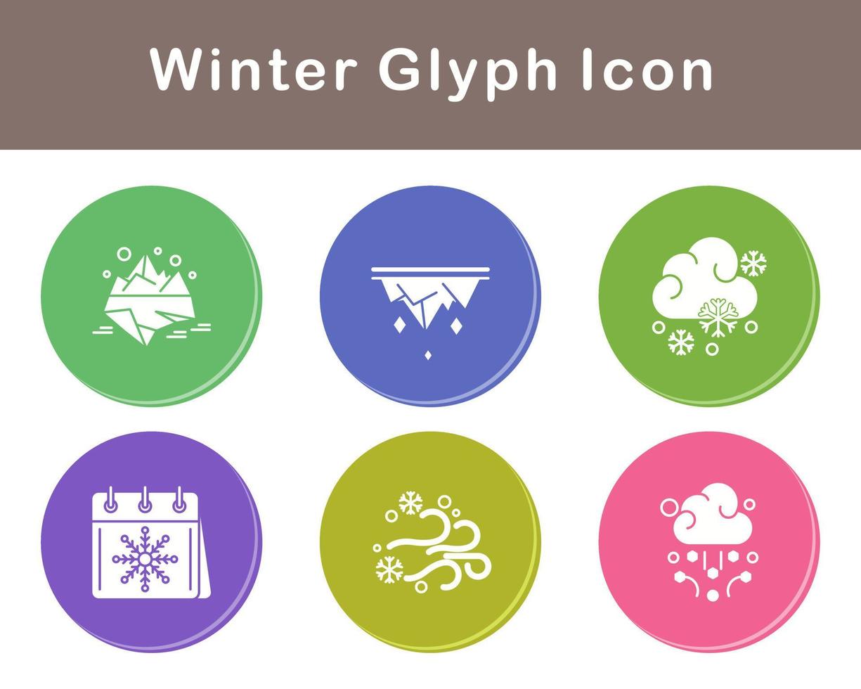 Winter Vector Icon Set