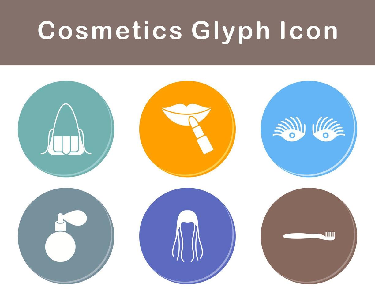 Cosmetics Vector Icon Set