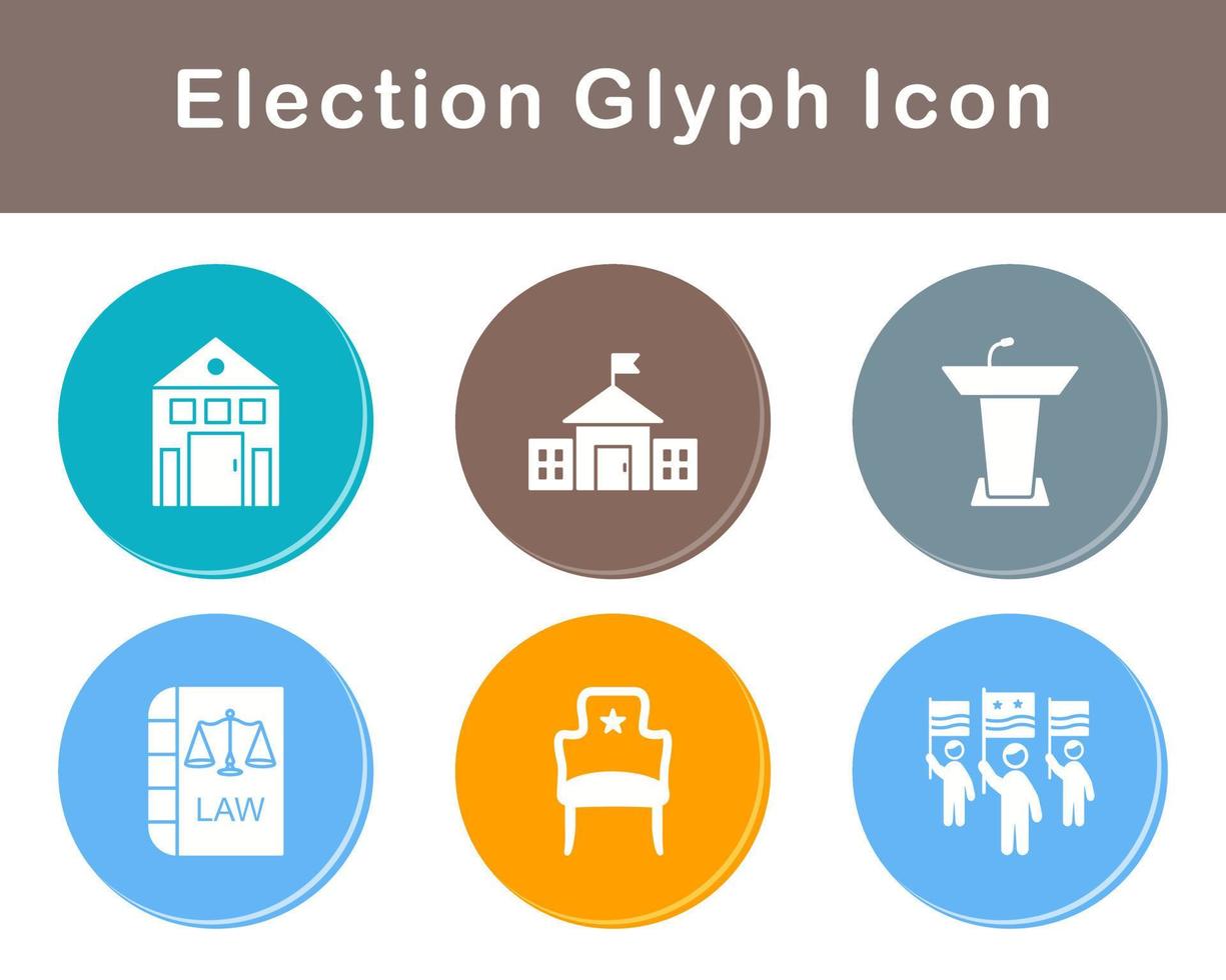 Election Vector Icon Set
