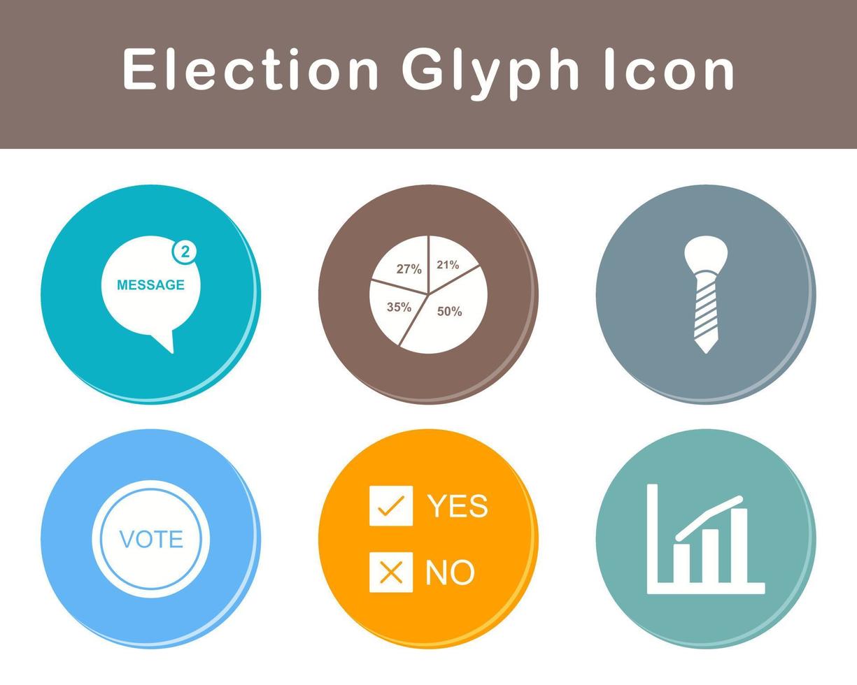 Election Vector Icon Set