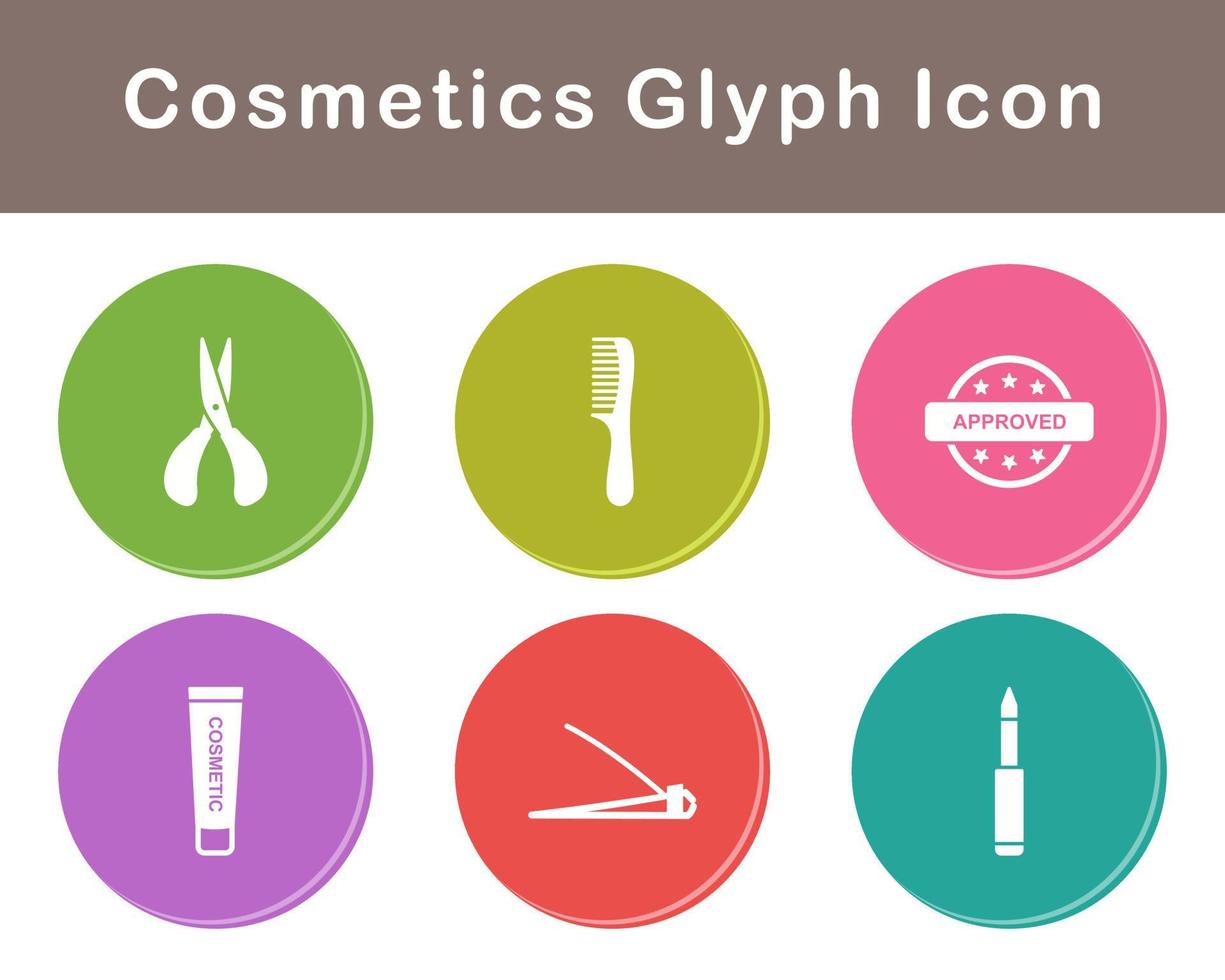 Cosmetics Vector Icon Set