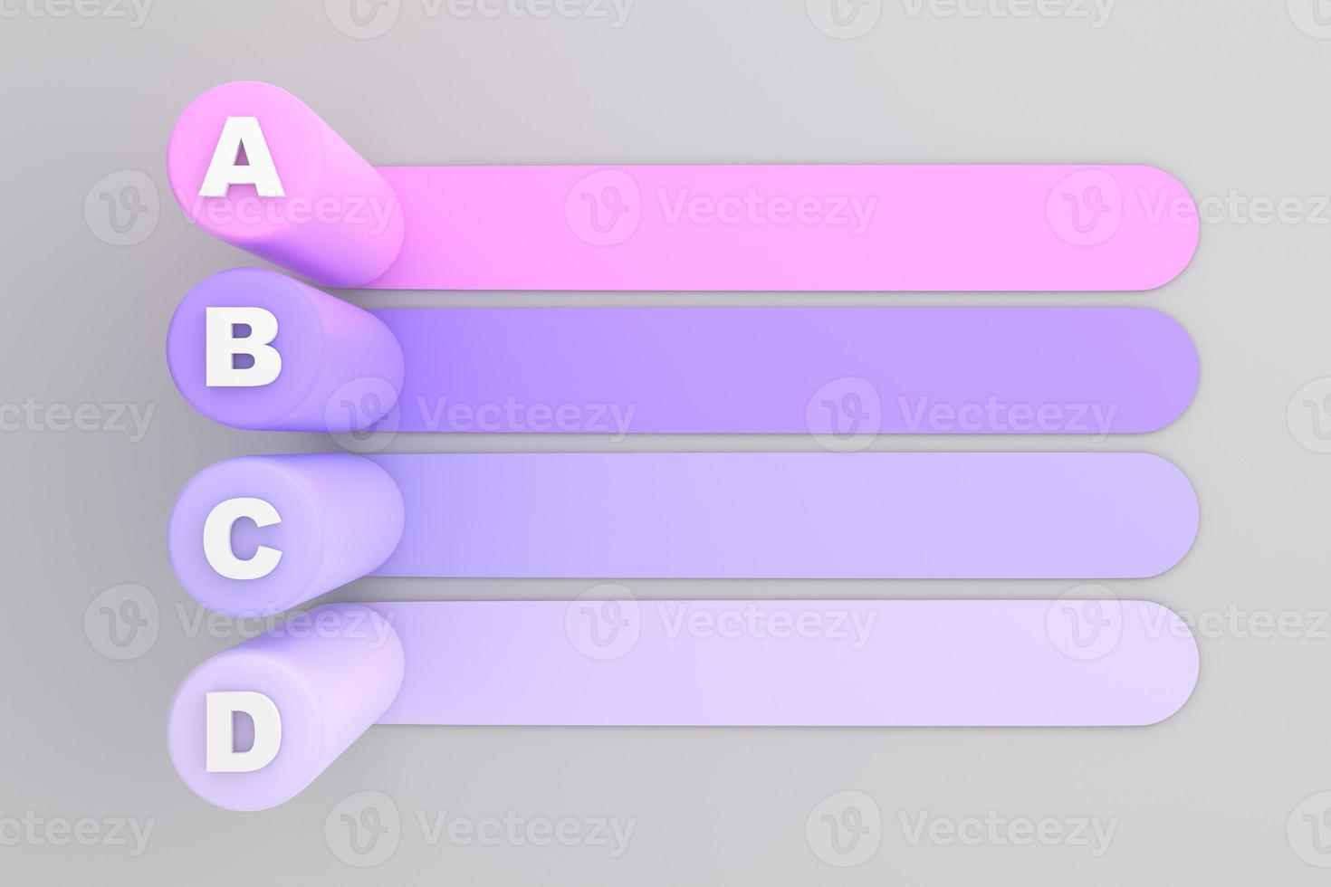 Perspective Infographic Pillars with shadows. Presentation template. 5 step options. Chart concept photo