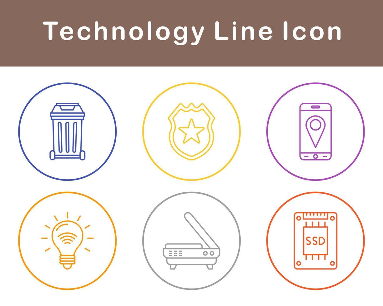 Technology Vector Icon Set