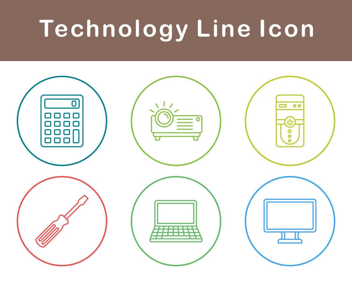 Technology Vector Icon Set