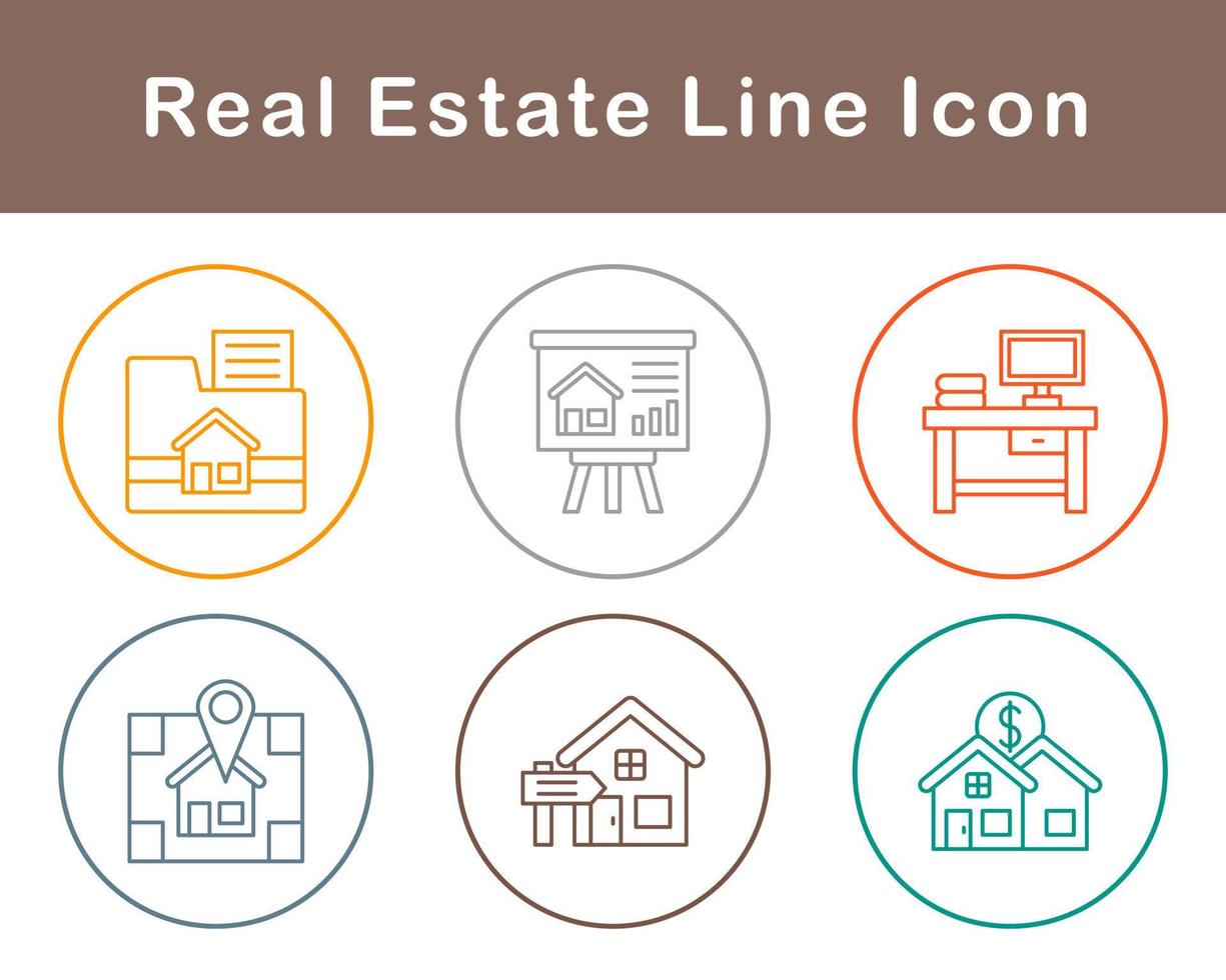 Real Estate Vector Icon Set