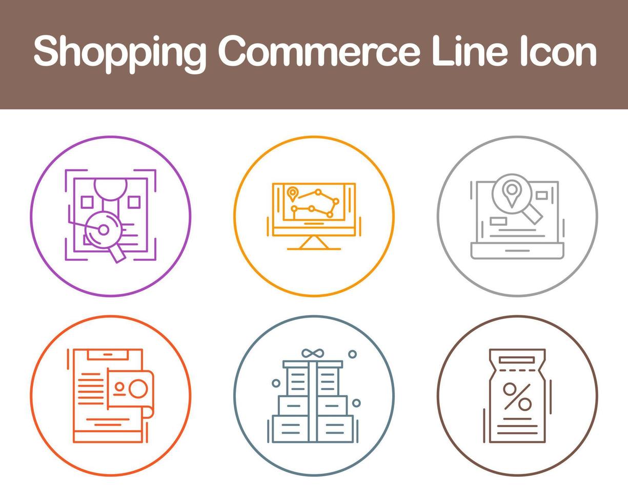 Shopping Commerce Vector Icon Set