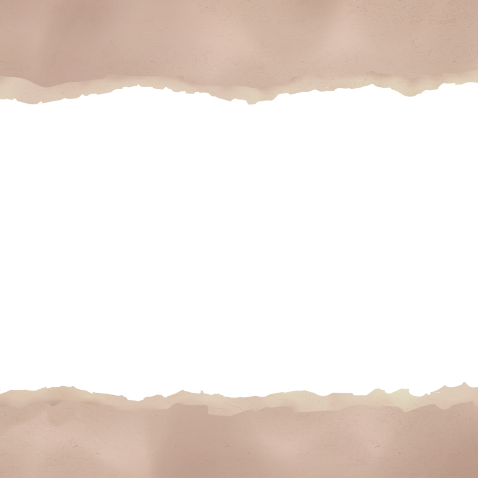 Paper Torn with Space for Text png