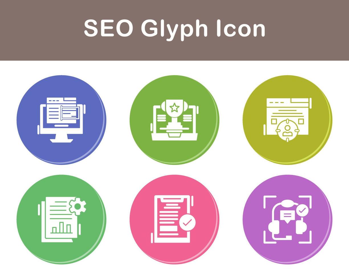 SEO Vector Icon Set