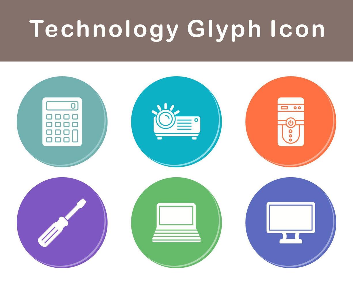 Technology Vector Icon Set