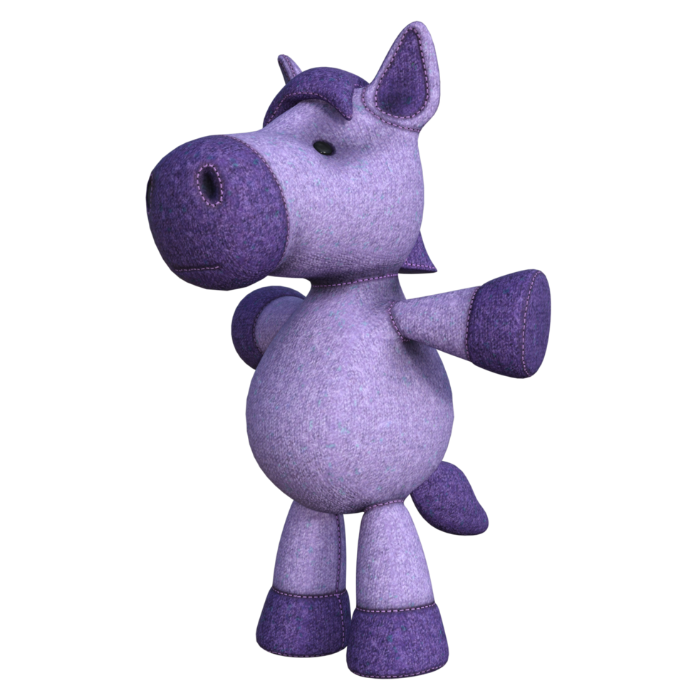 horse doll isolated png