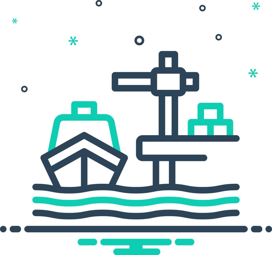mix icon for dock vector
