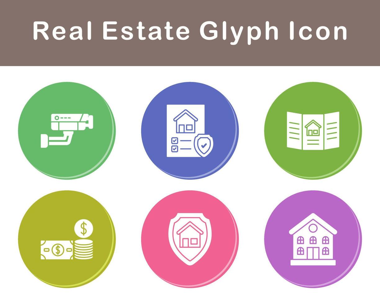 Real Estate Vector Icon Set