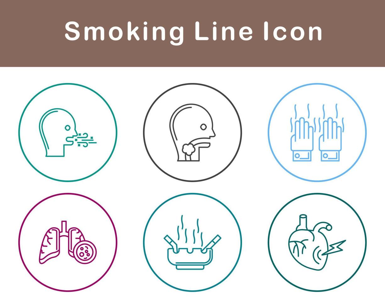 Smoking Vector Icon Set