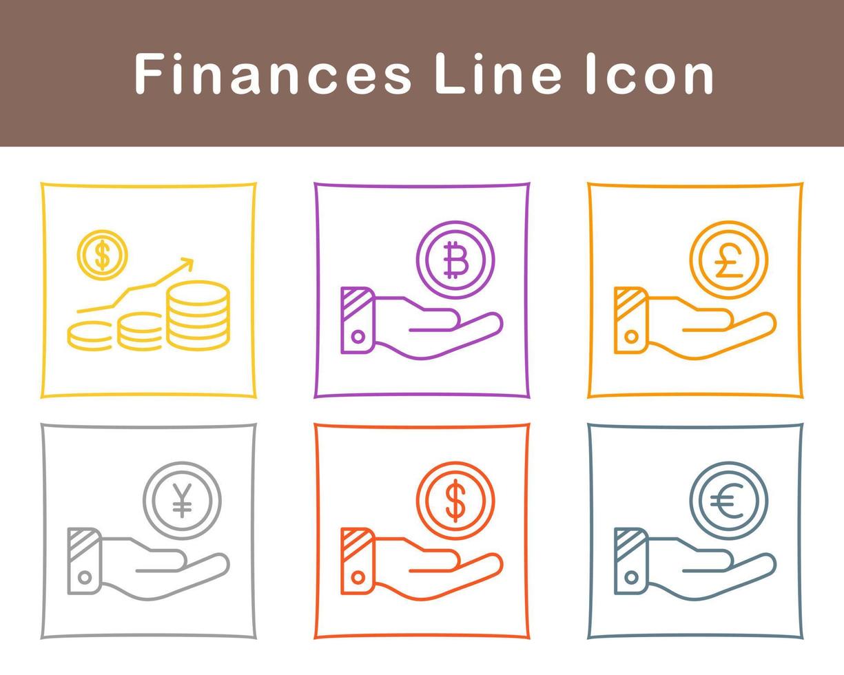 Finances Vector Icon Set