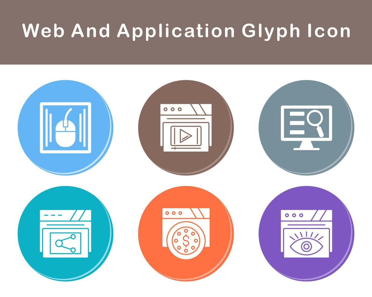 Web And Application Vector Icon Set