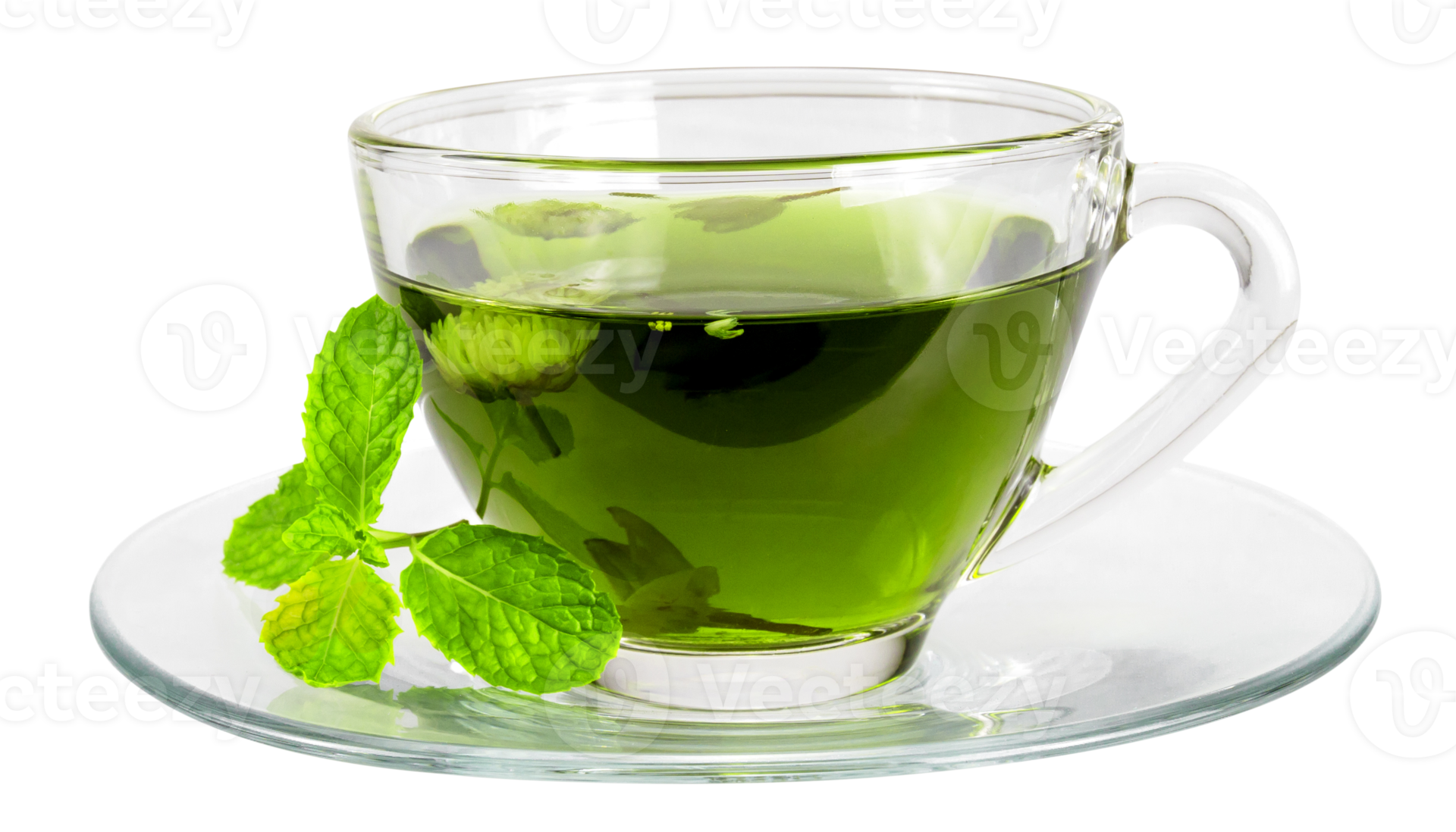 Chrysanthemum tea in a glass isolated 21506845 PNG