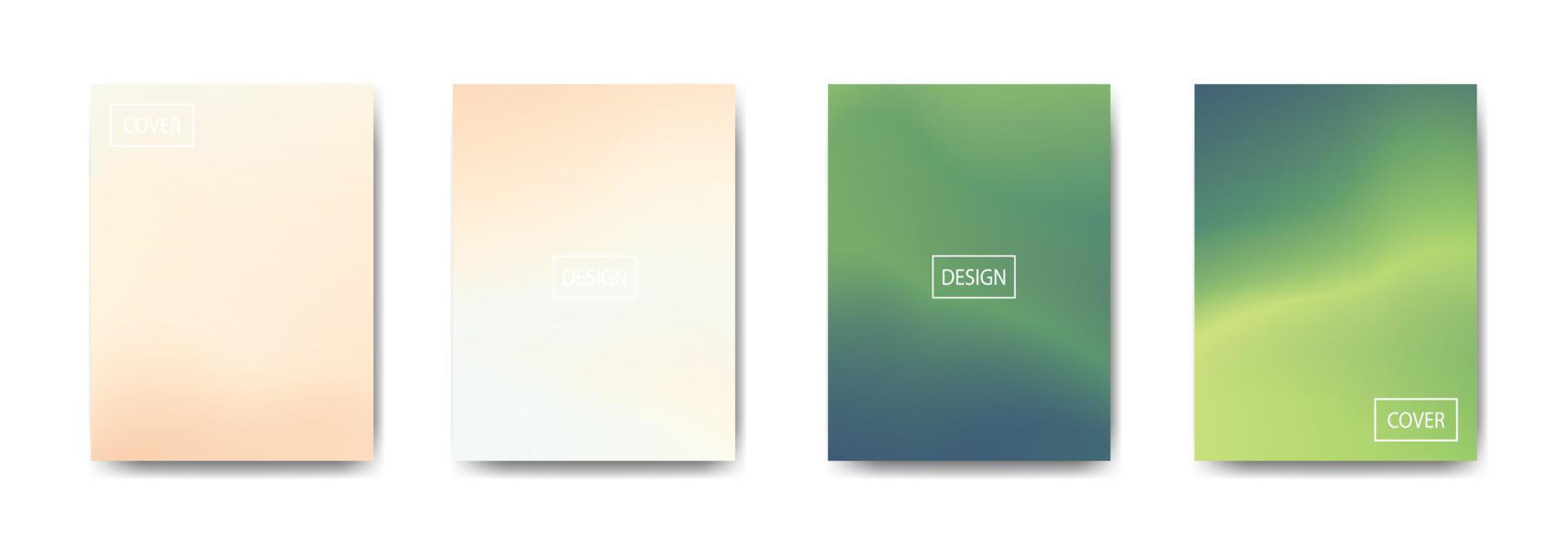 set of abstract background with beautiful gradation color, colorful background for poster flyer banner backdrop.vertical banner.cool fluid background vector illustration
