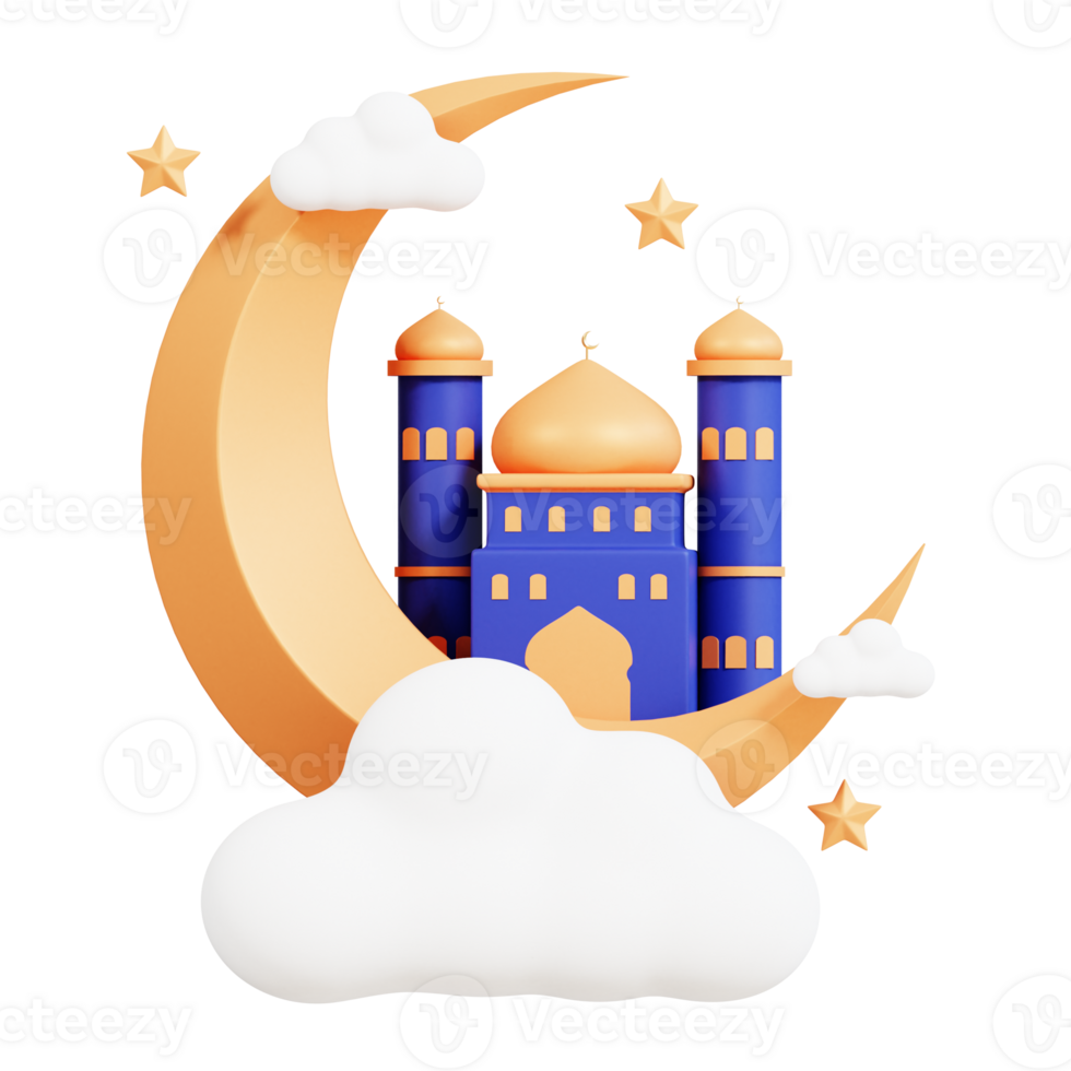 Ramadan Kareem 3D Icon png