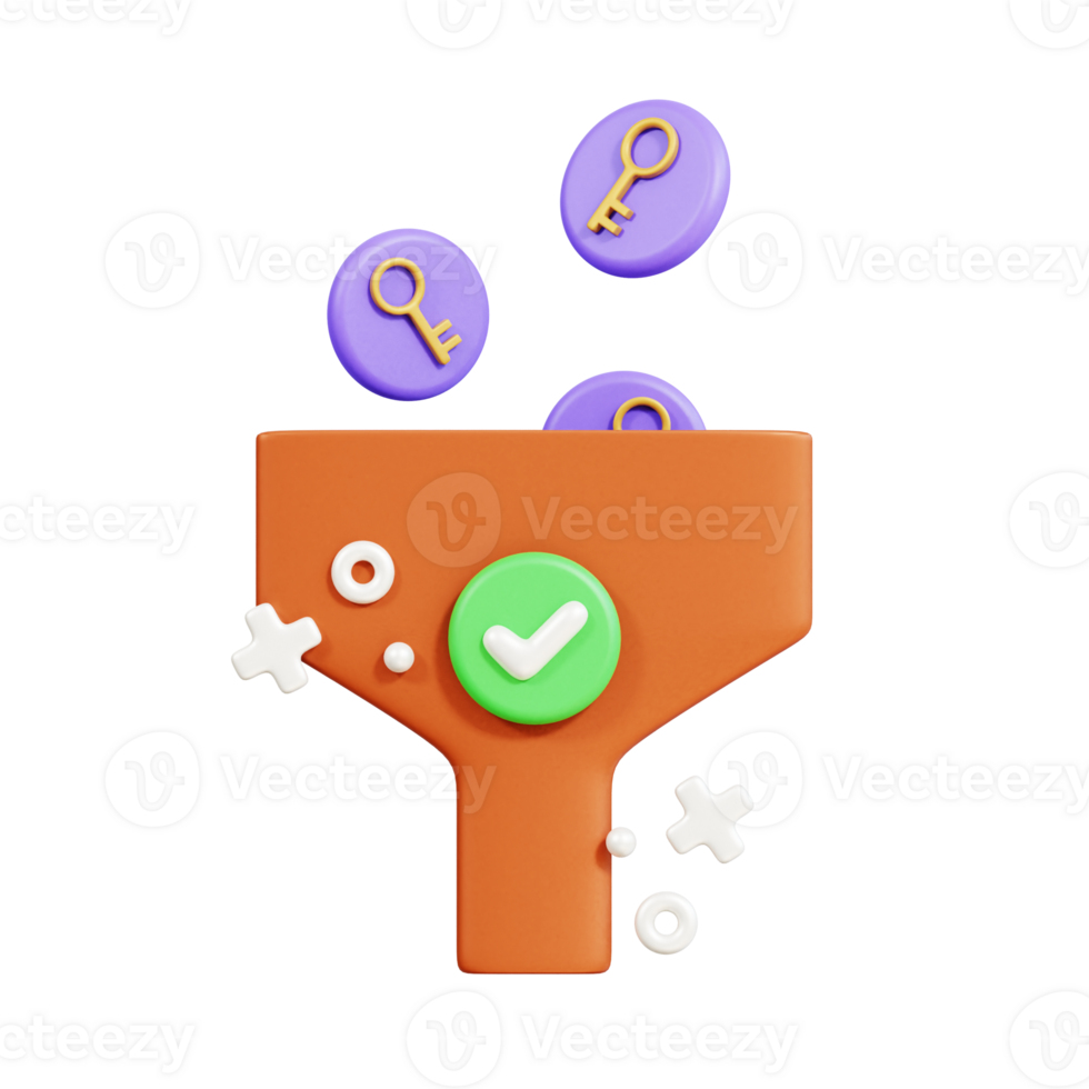 SEO Web 3D Icon png
