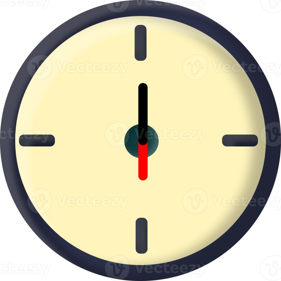 Clock analog PNG PRO