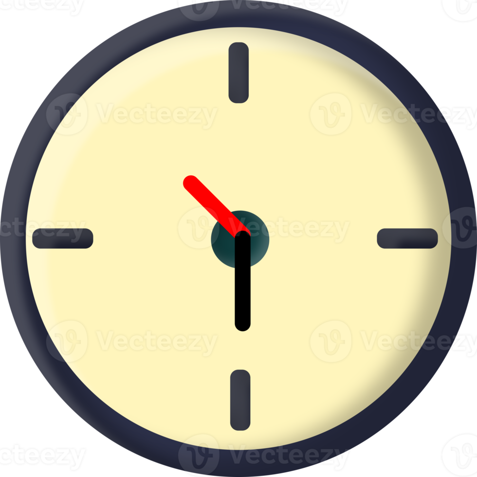 Clock analog PNG PRO