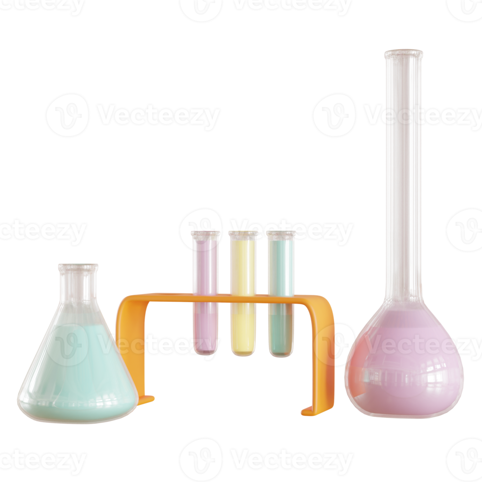 lab tools isolated on transparent background png