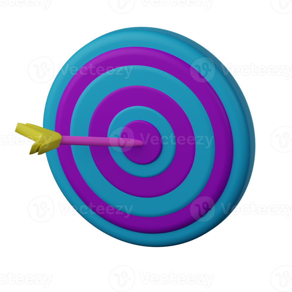 Target 3D Icon png
