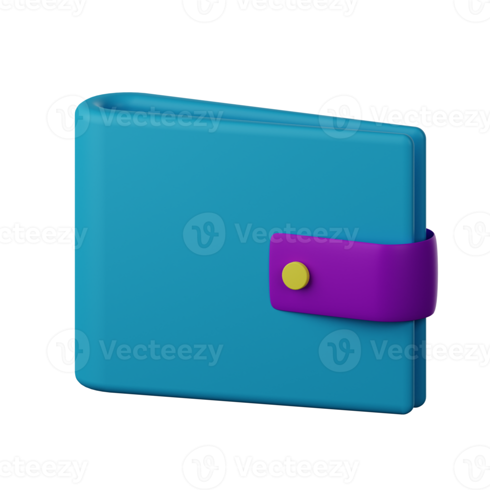 Wallet 3D Icon png