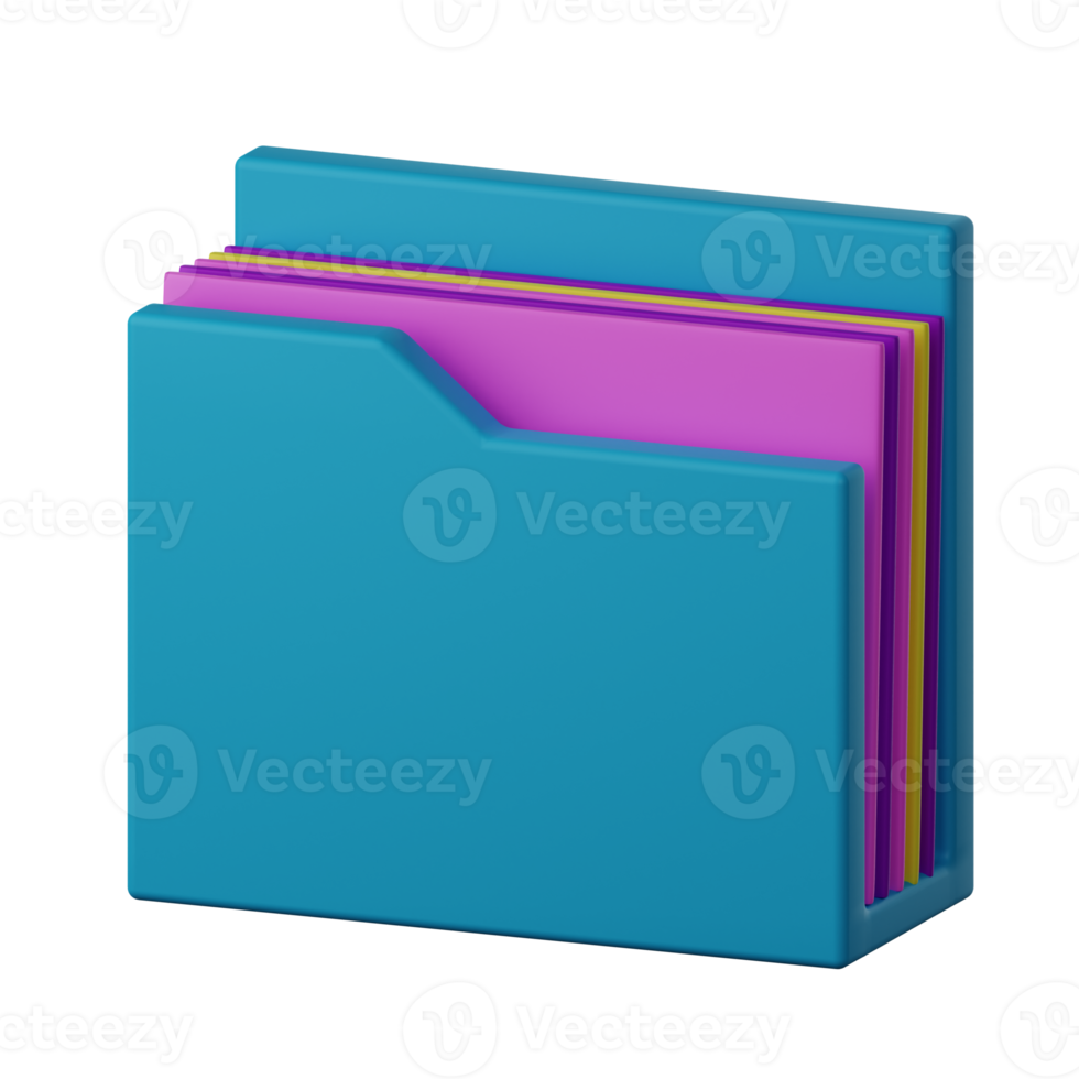 Folder 3D Icon png