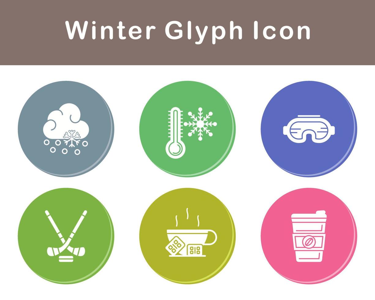 Winter Vector Icon Set